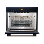 Baumatic BSMC456BGL 34公升 45厘米 黑魂系列 嵌入式四合一燒烤微波蒸焗爐 (80個自動烹飪菜單)